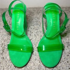Gianni Bini Heels - Liyra, Size 6.5, Going Green